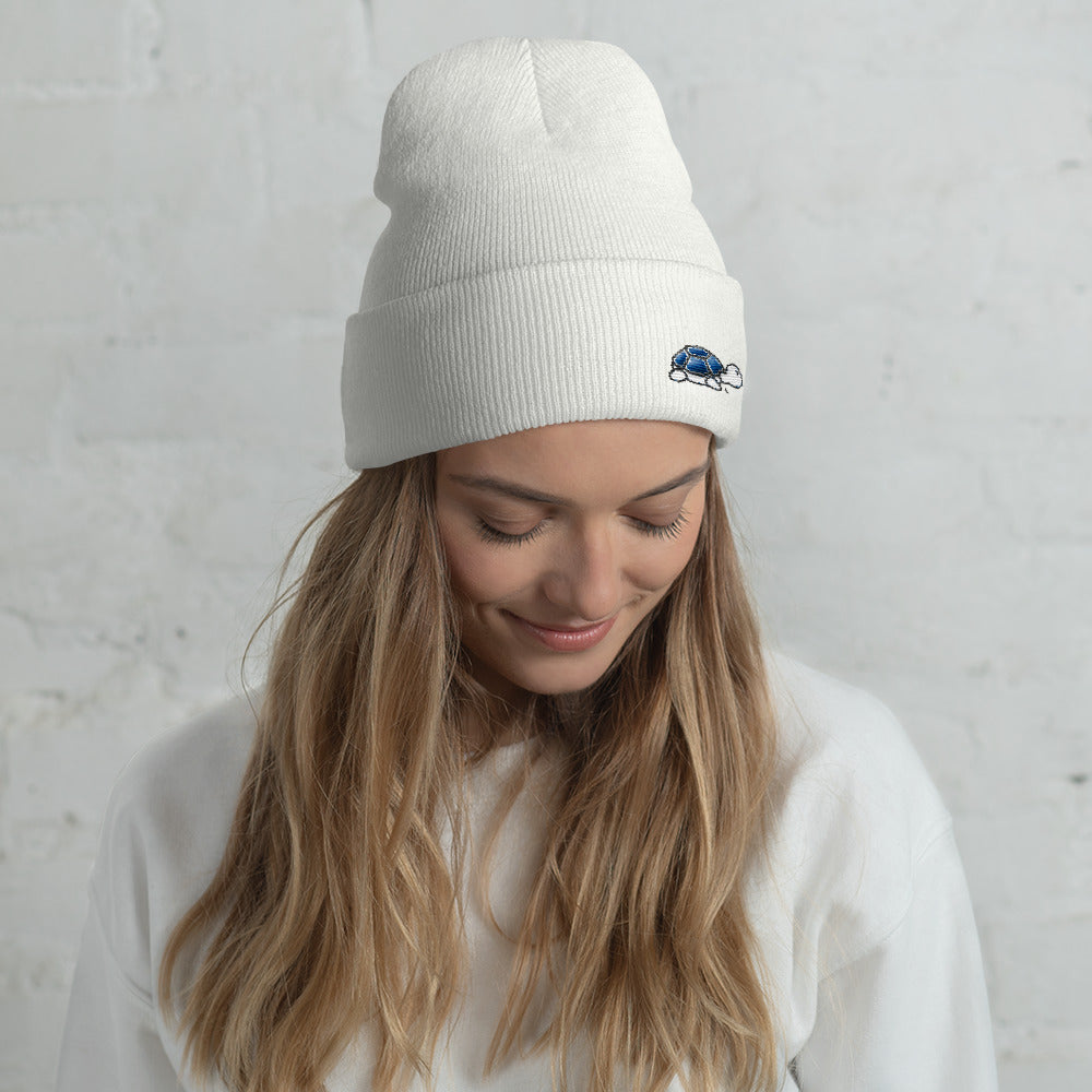 Trrtlz Cuffed Beanie | Blue